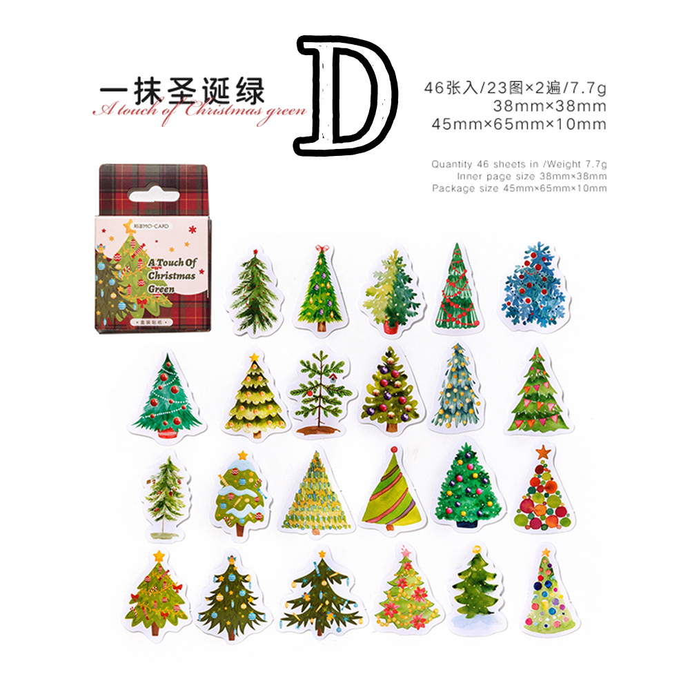 Treat Christmas Boxed stickers