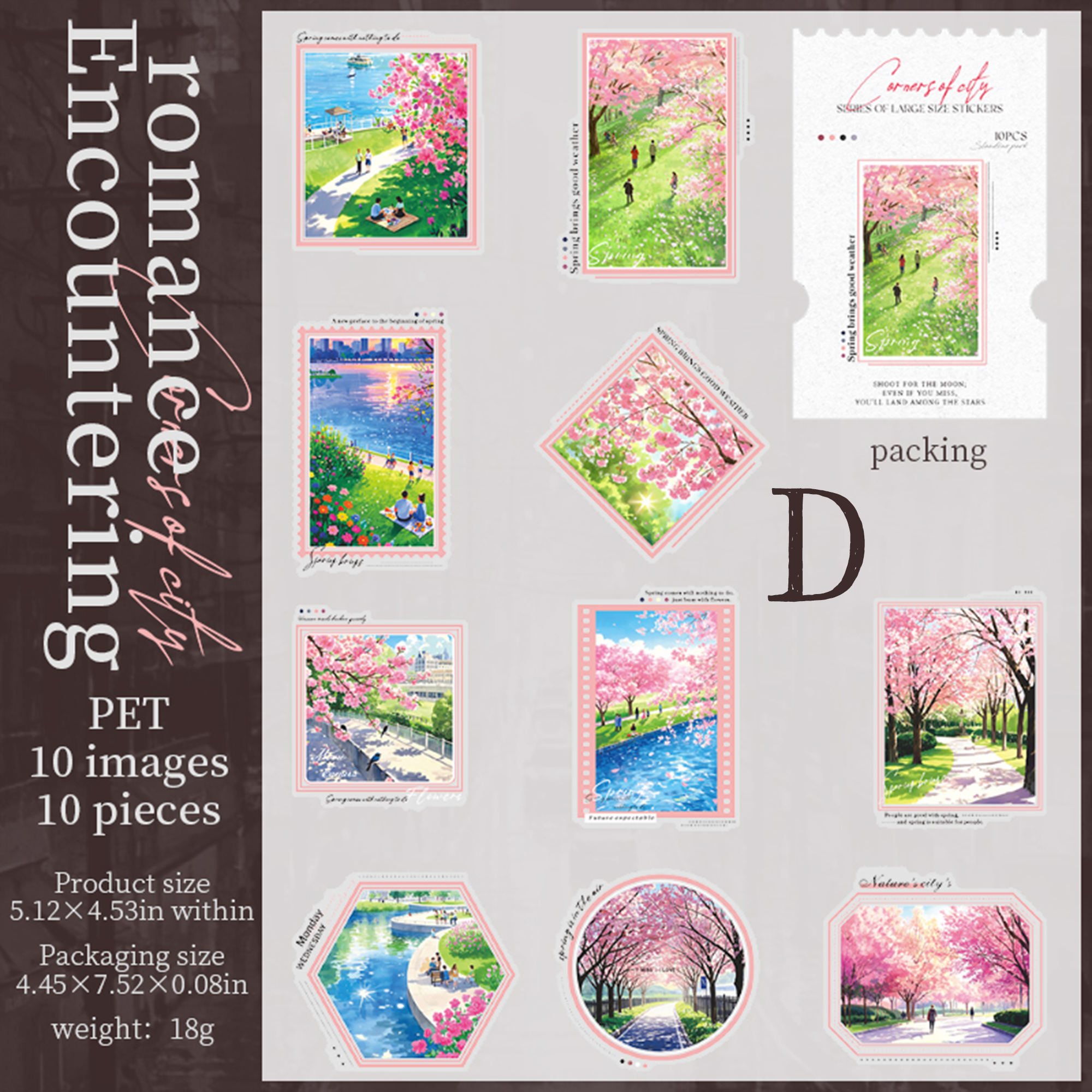 Corner of the City PET Sticker