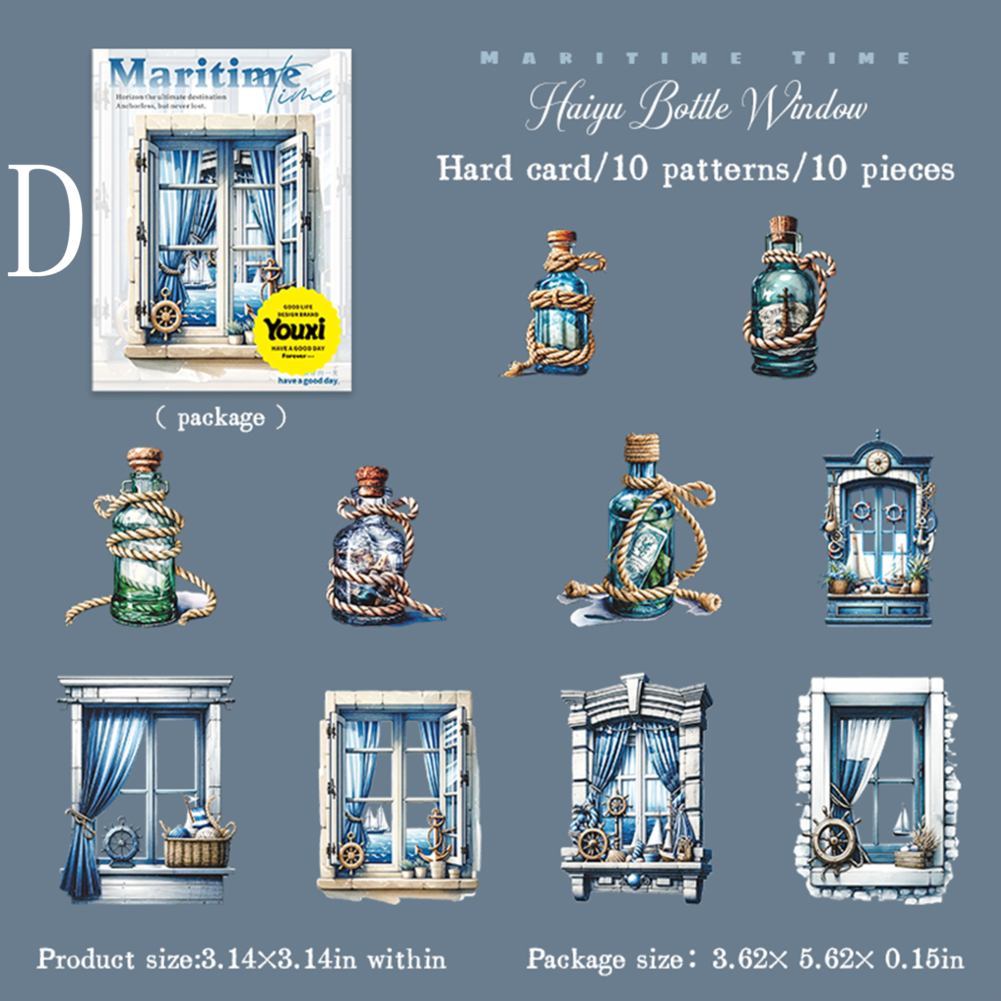 Sailing Days PET Sticker