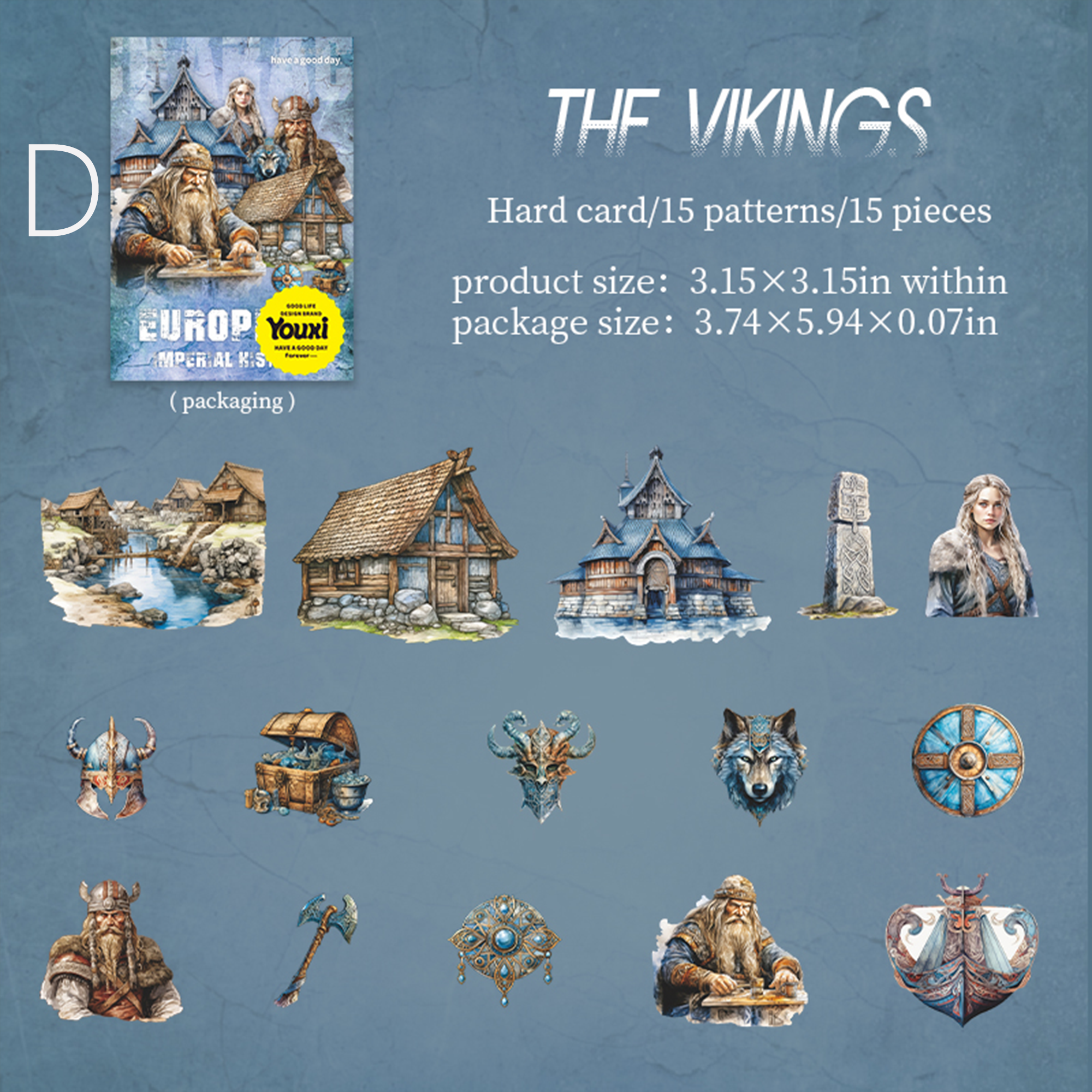 European Imperial History Sticker