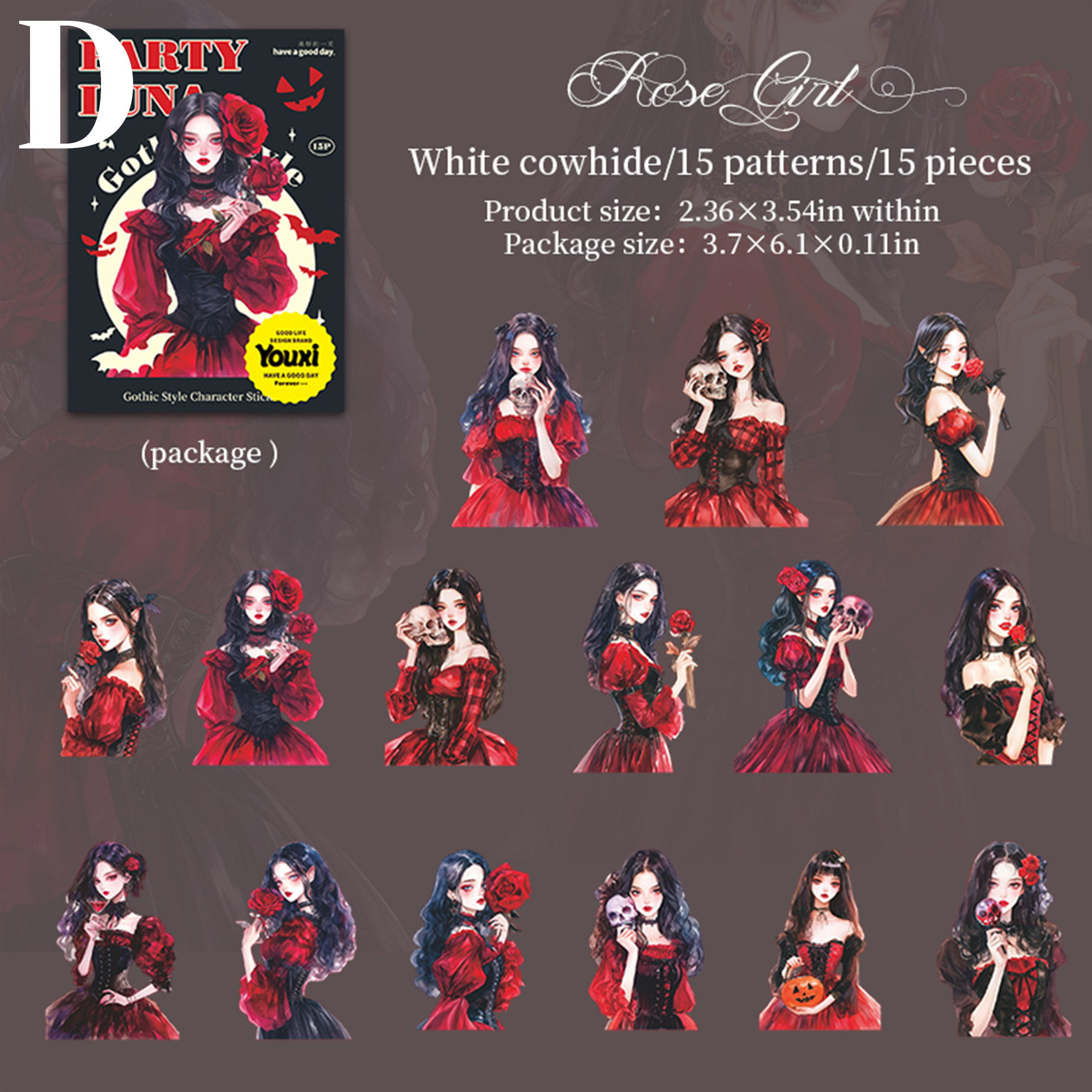 Luna Party Character Sticker