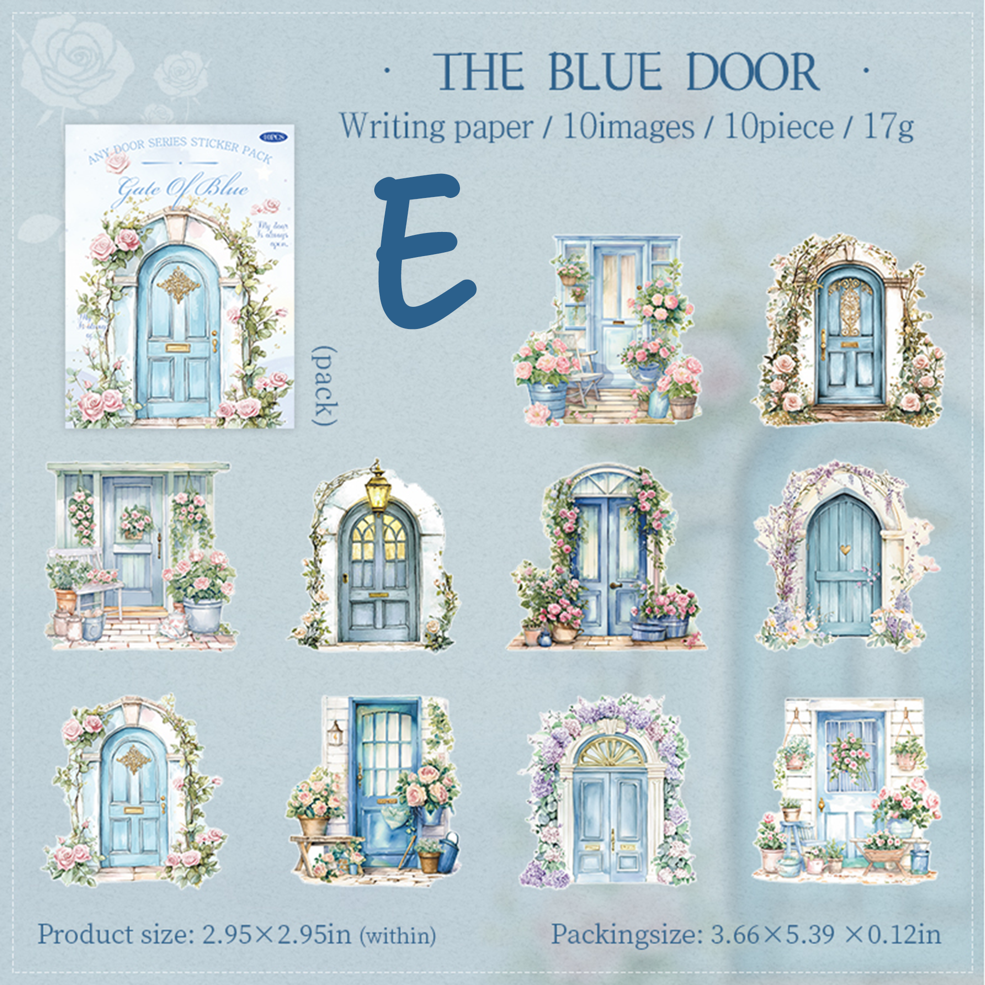 Arbitrary Gate Writing Paper Sticker