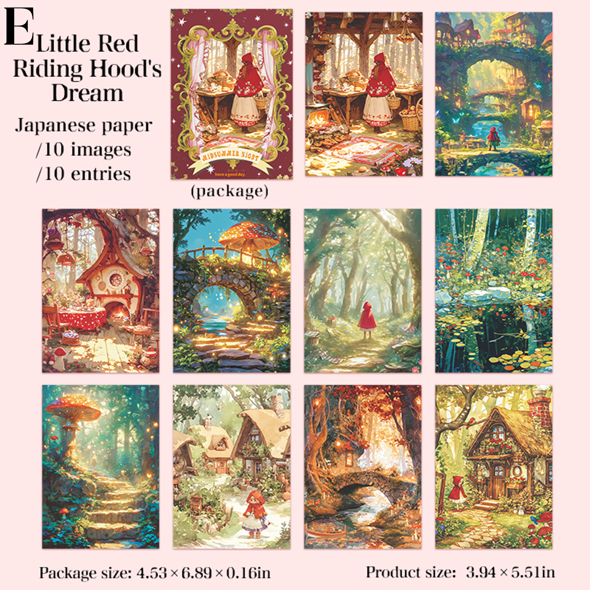 Midsummer Night's Dream PET Sticker