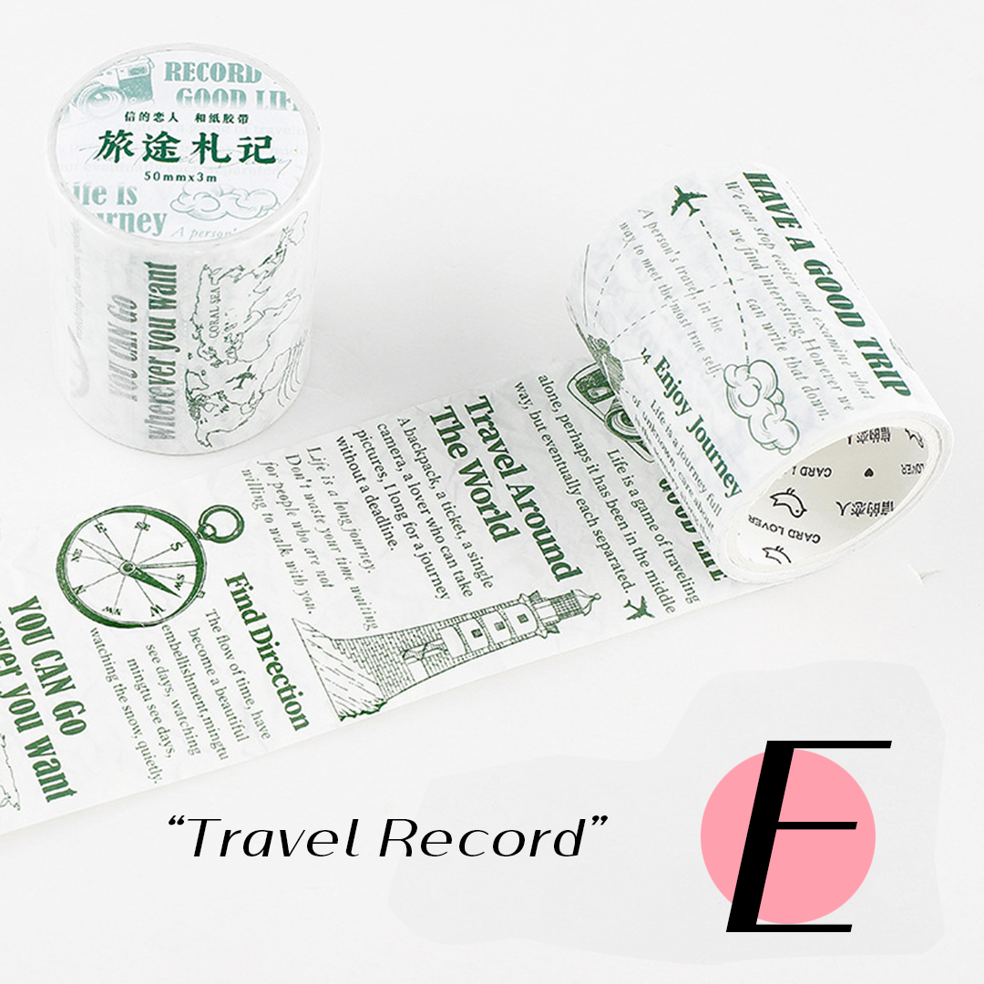 Memoirs of Time series Washi Tape