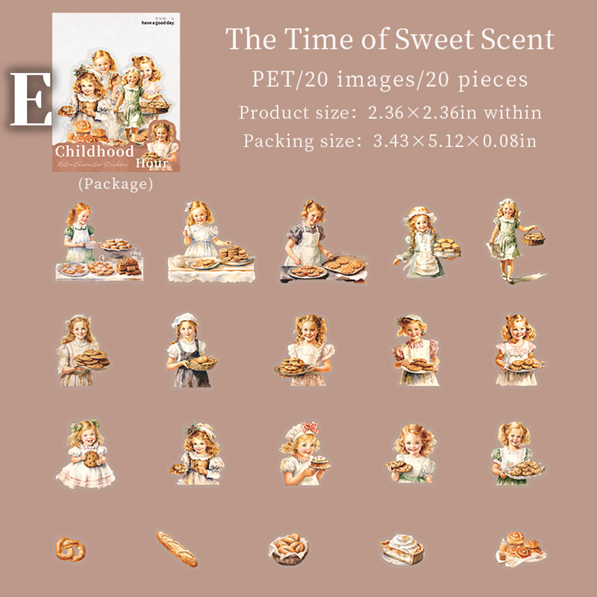 Childhood Hour PET Sticker