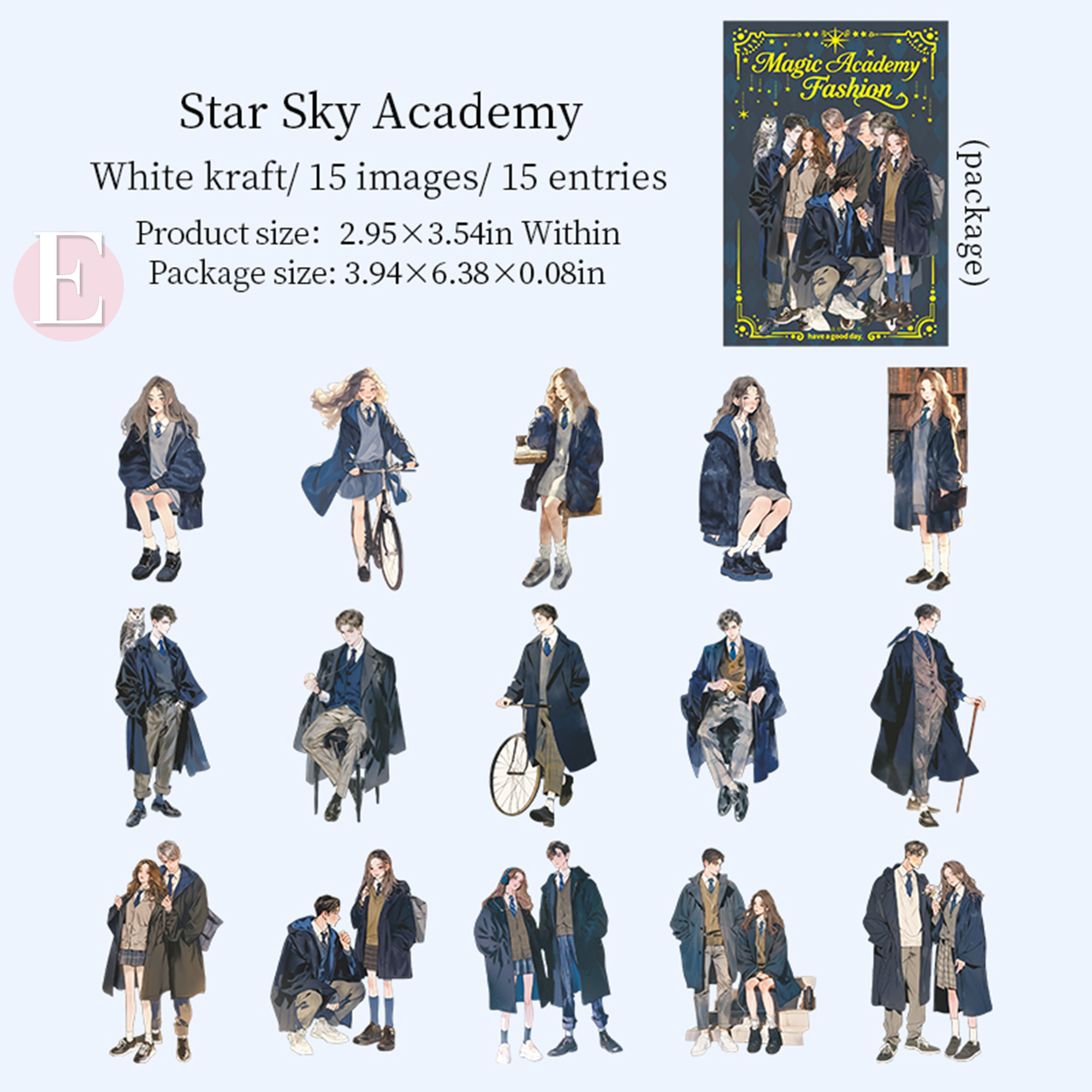 Magical Academy Fashion Sticker