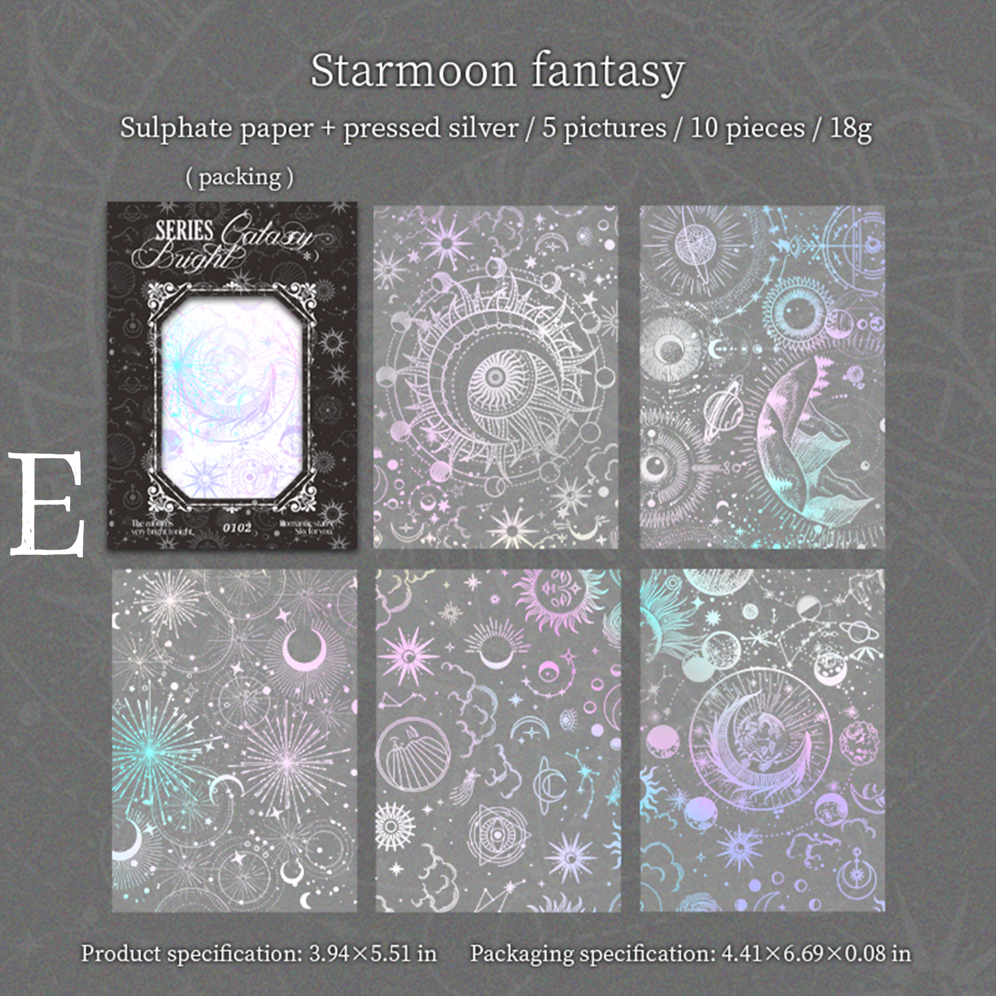 Galaxy Bright Sulphate Paper