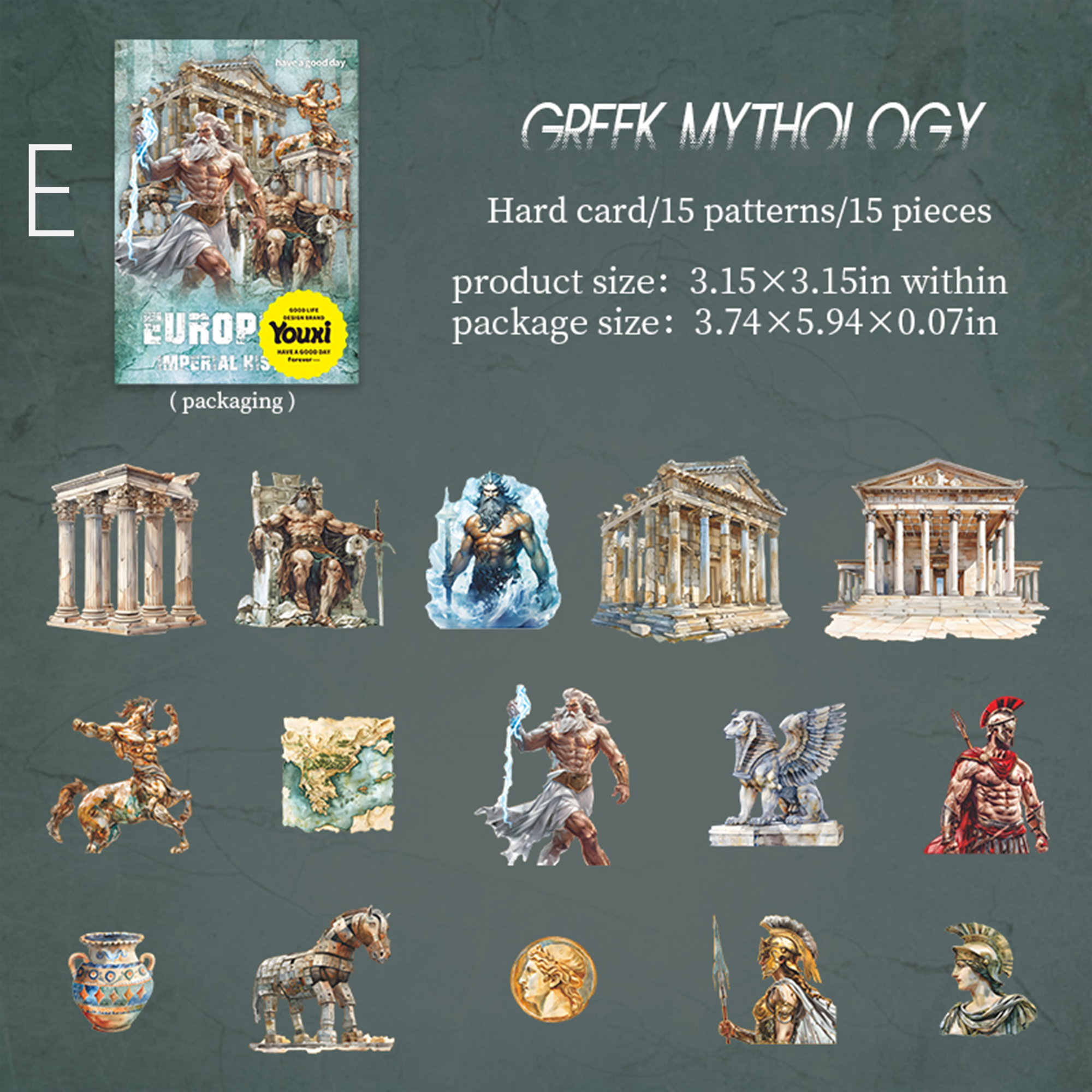 European Imperial History Sticker