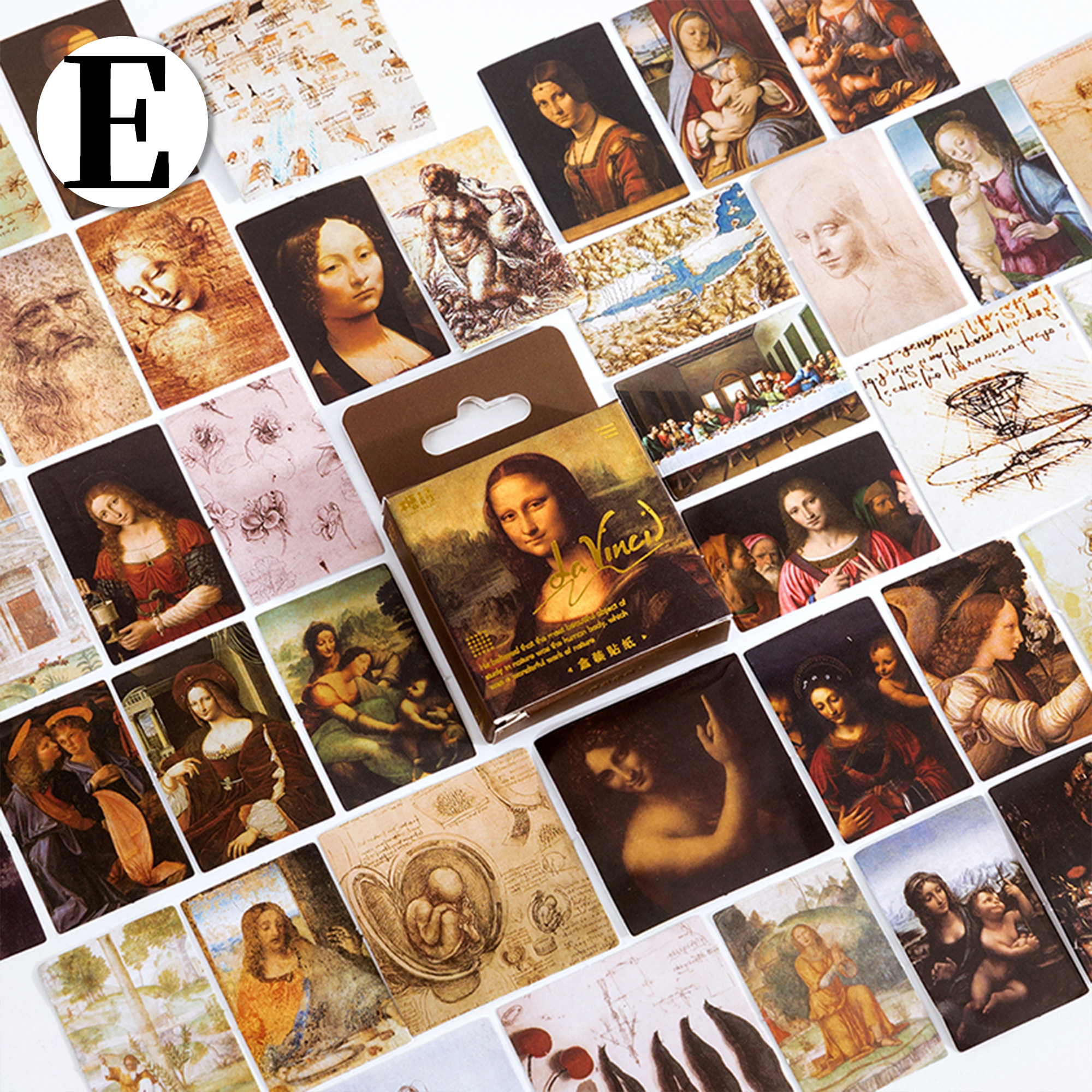 World Famous Paintings Boxed Stickers