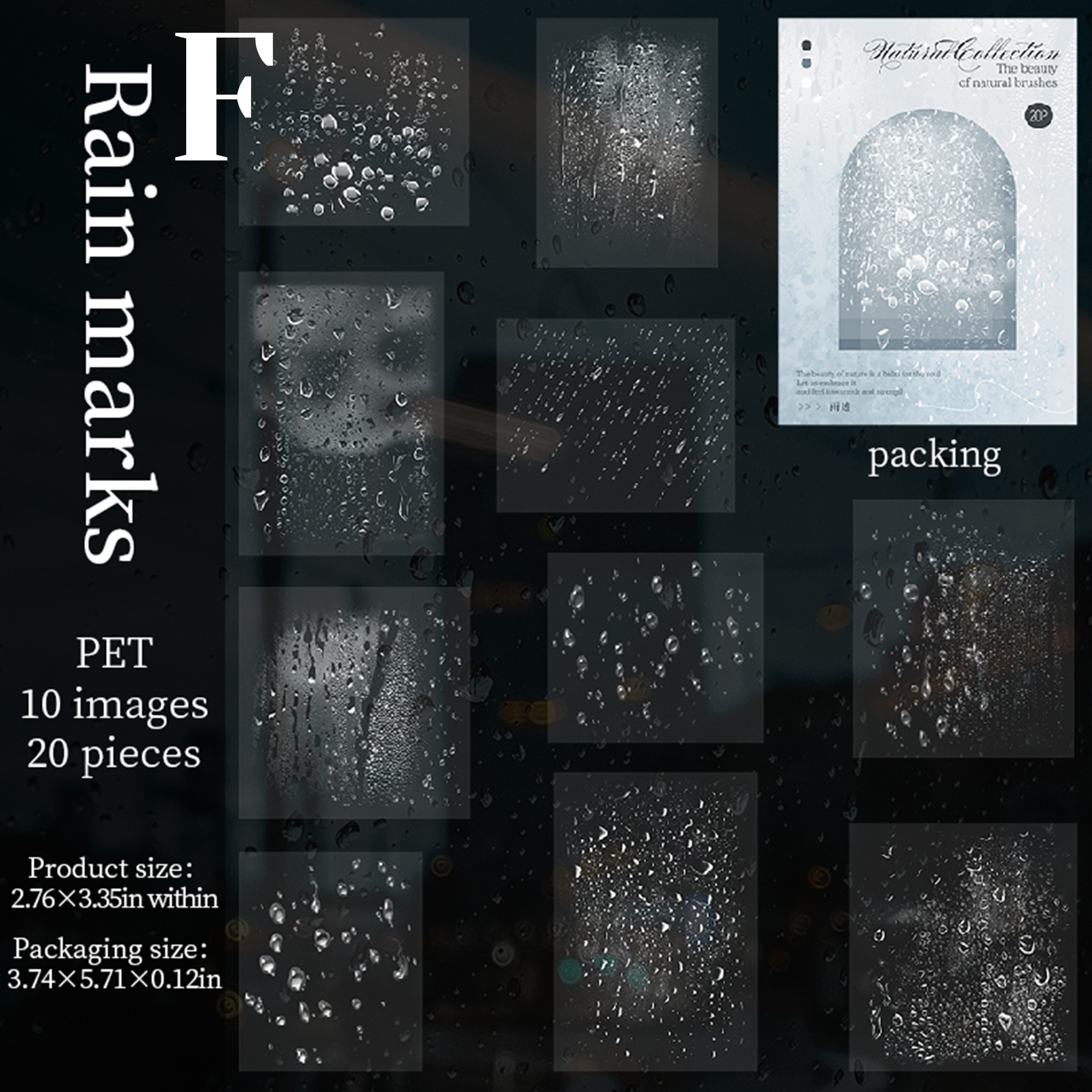 Natural Collection PET Sticker