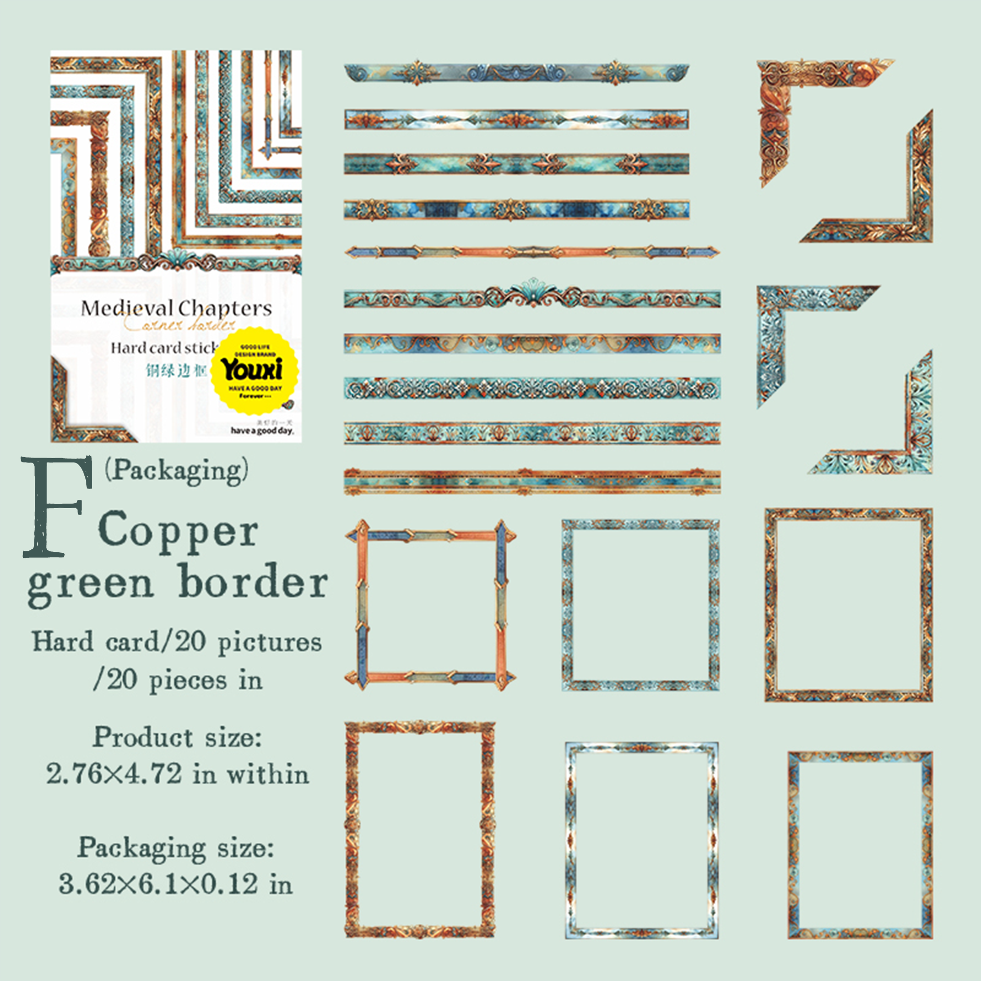 Medieval Chapters Paper Sticker