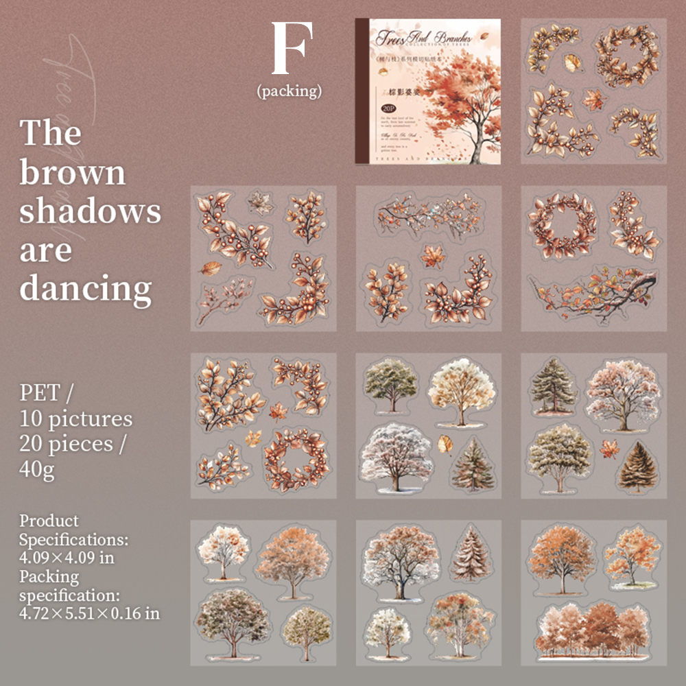 Tree and Branch Sticker Books