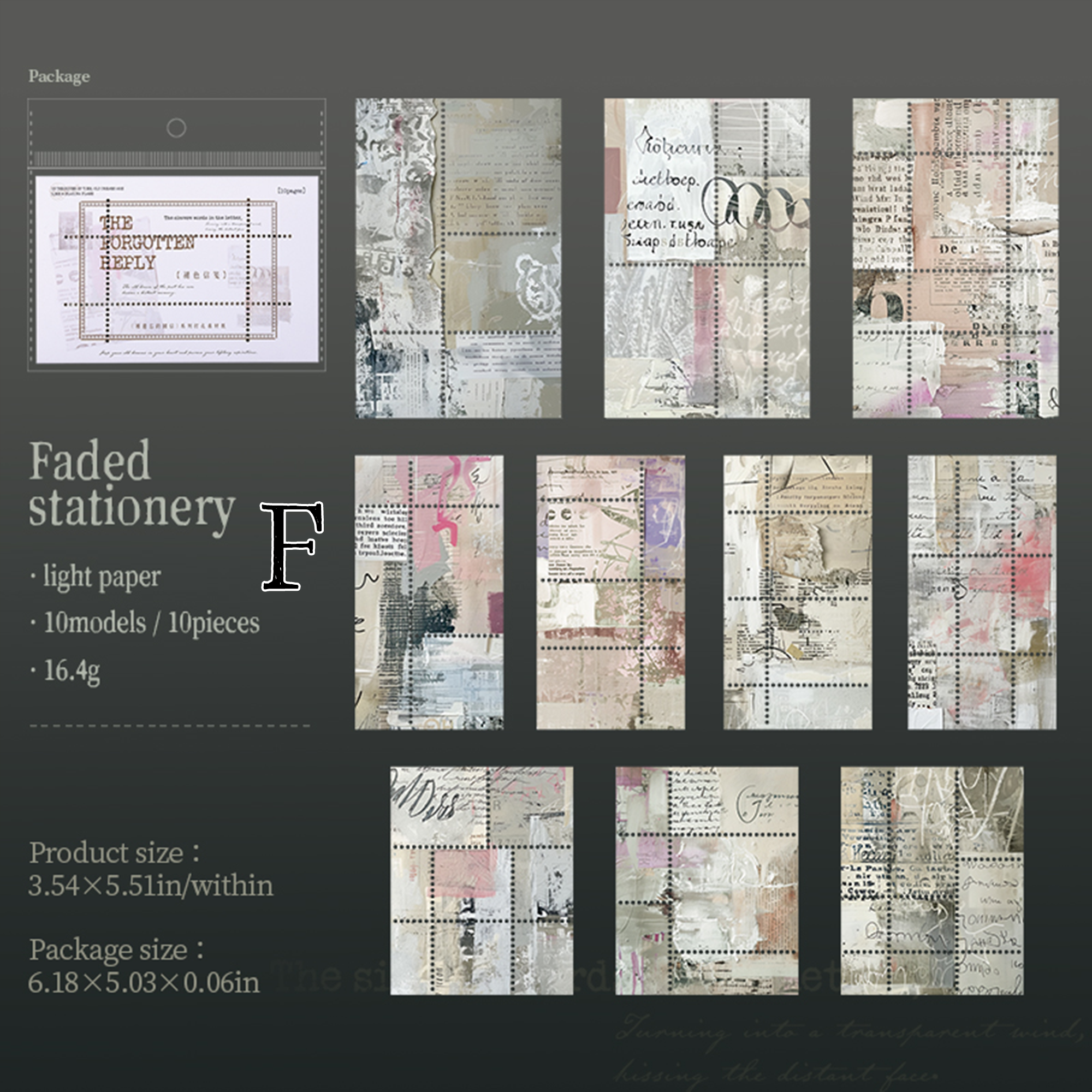 The Forgotten Reply Scrapbooking Paper