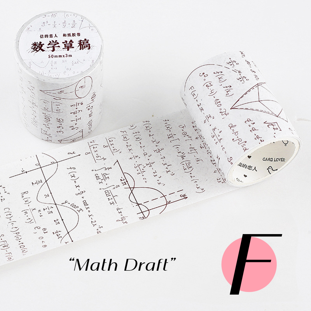 Memoirs of Time series Washi Tape