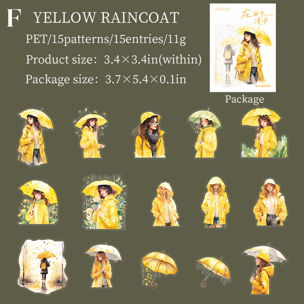 Walk In The Rain Sticker