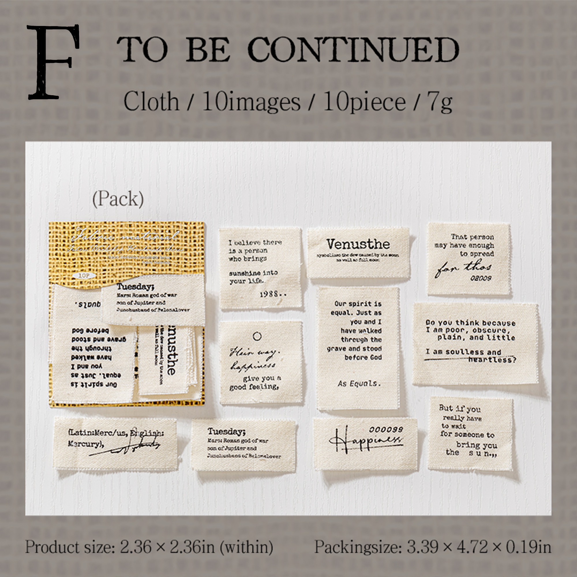 Cloth Workshop Scrapbooking Cloth