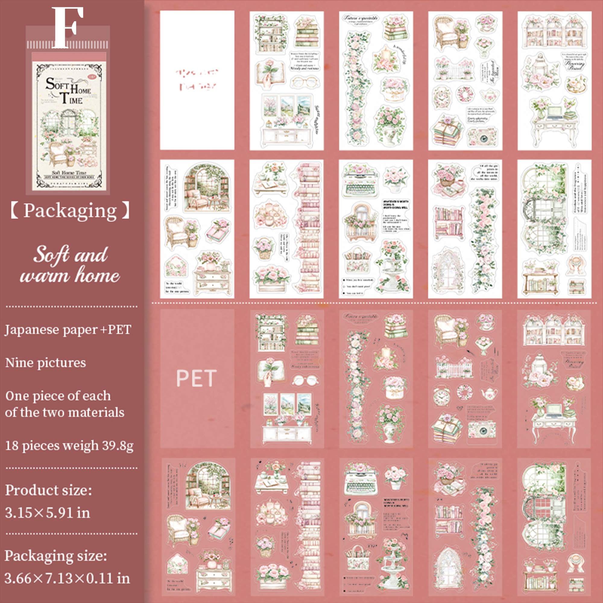 Soft Home Time Sticker Book