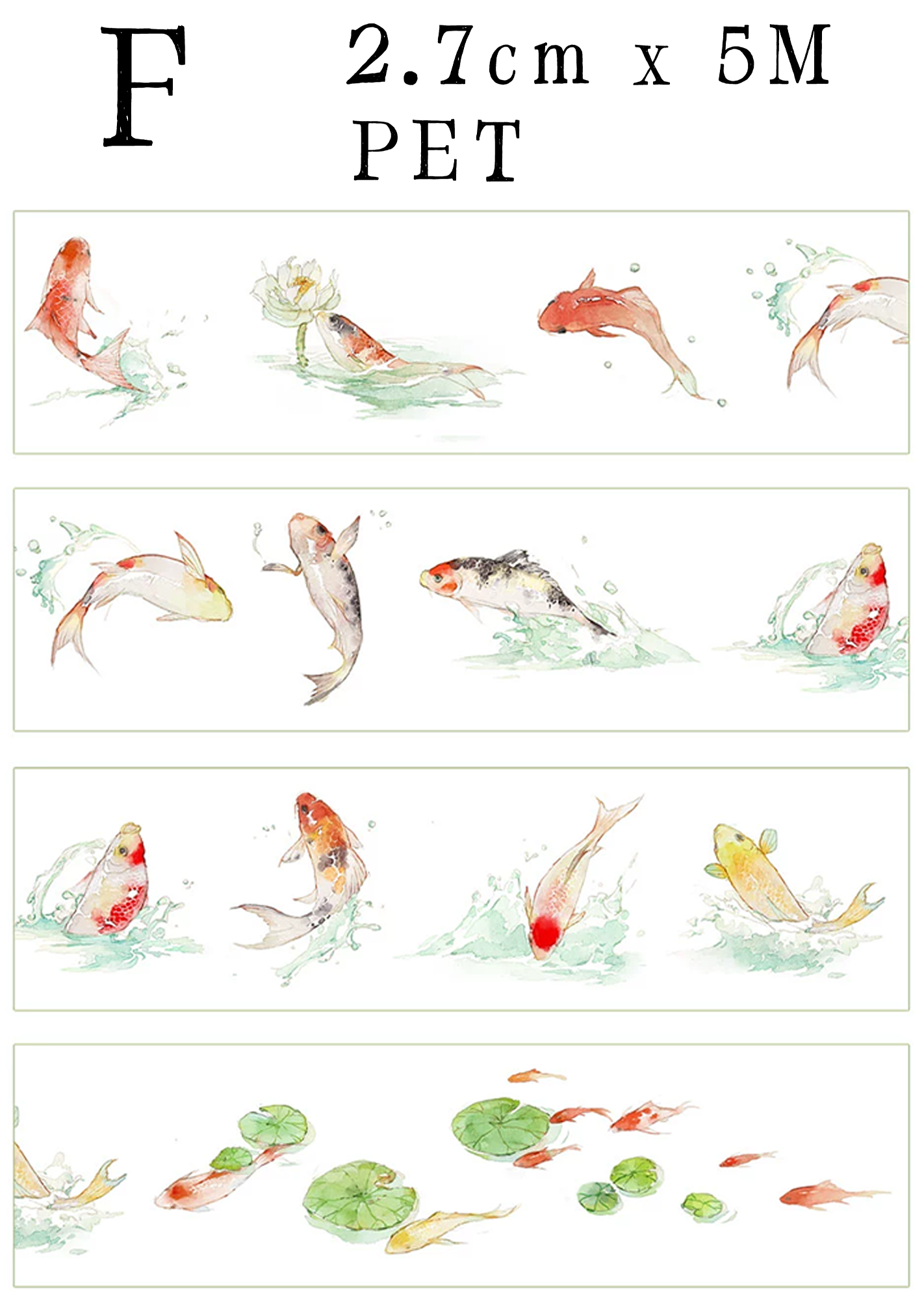 【ZERO】Animal Landscaping Tape (8 Styles)(Whole Roll Tape)