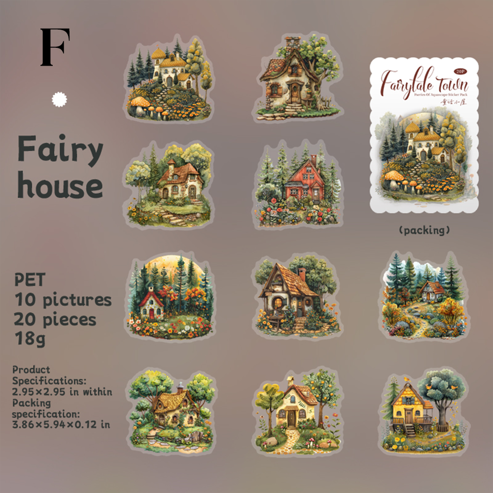 Fairy Tale Town Sticker