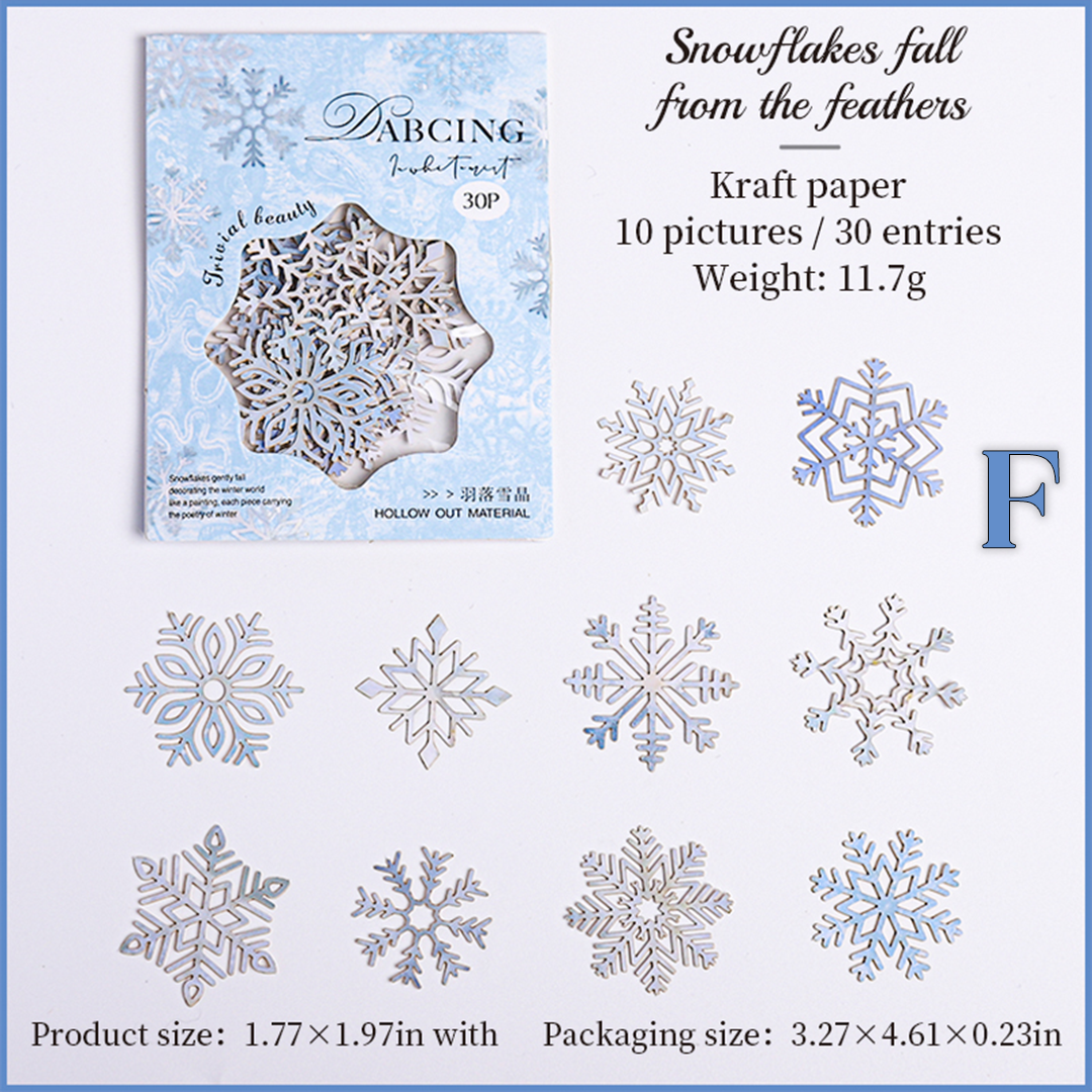 The White Mist is Dancing Scraapbooking Paper