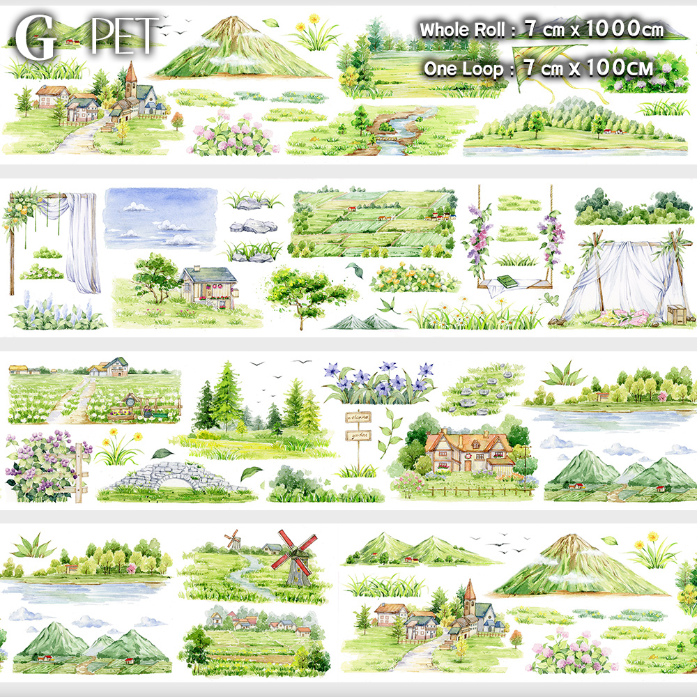 Rural City Landscape Tape(One Loop)