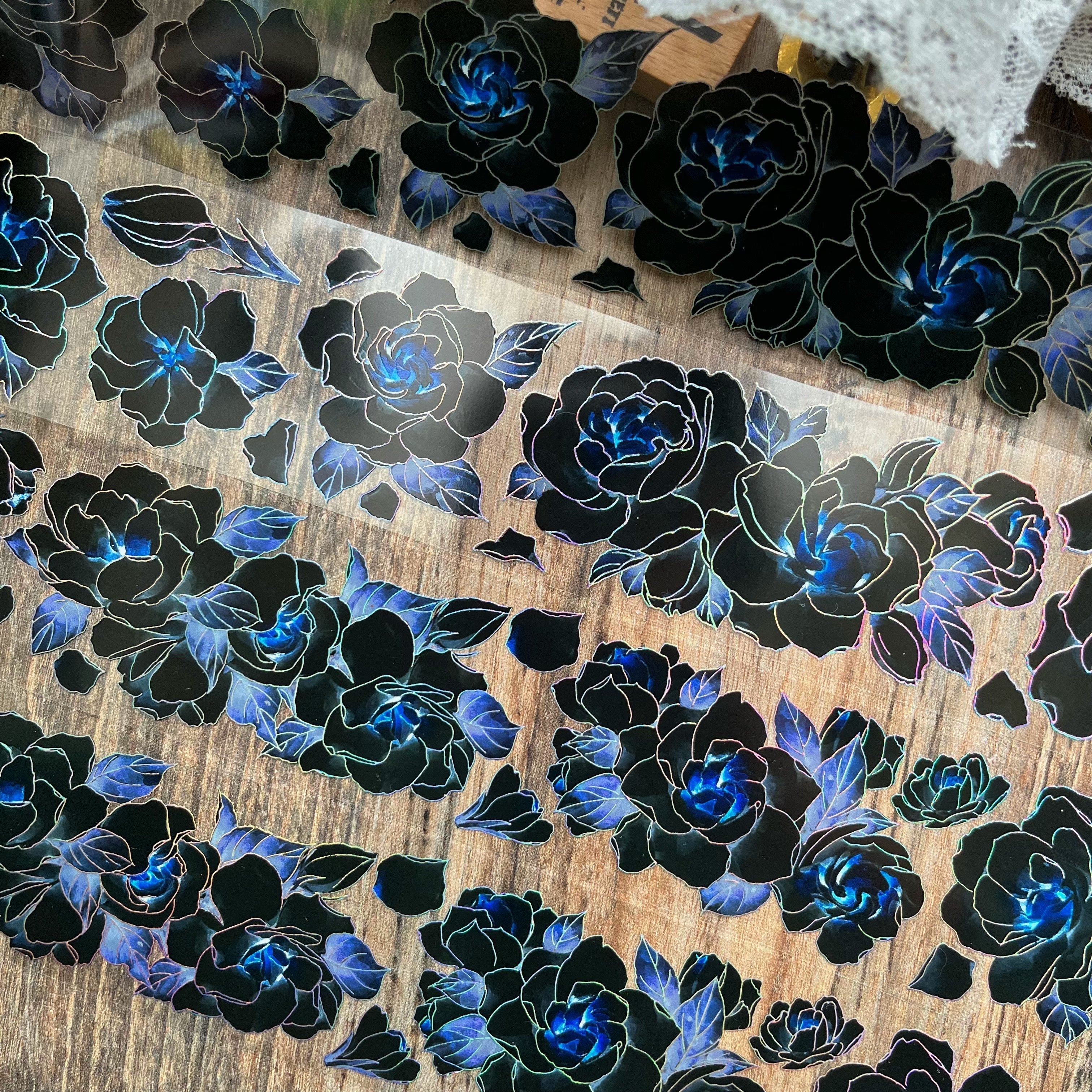 Vintage Gardenia Washi/PET Tape (5.5cm*100cm)