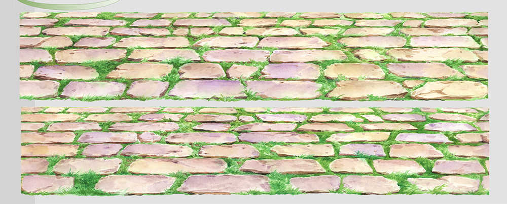 Base Ground Pattern Landscape Tape