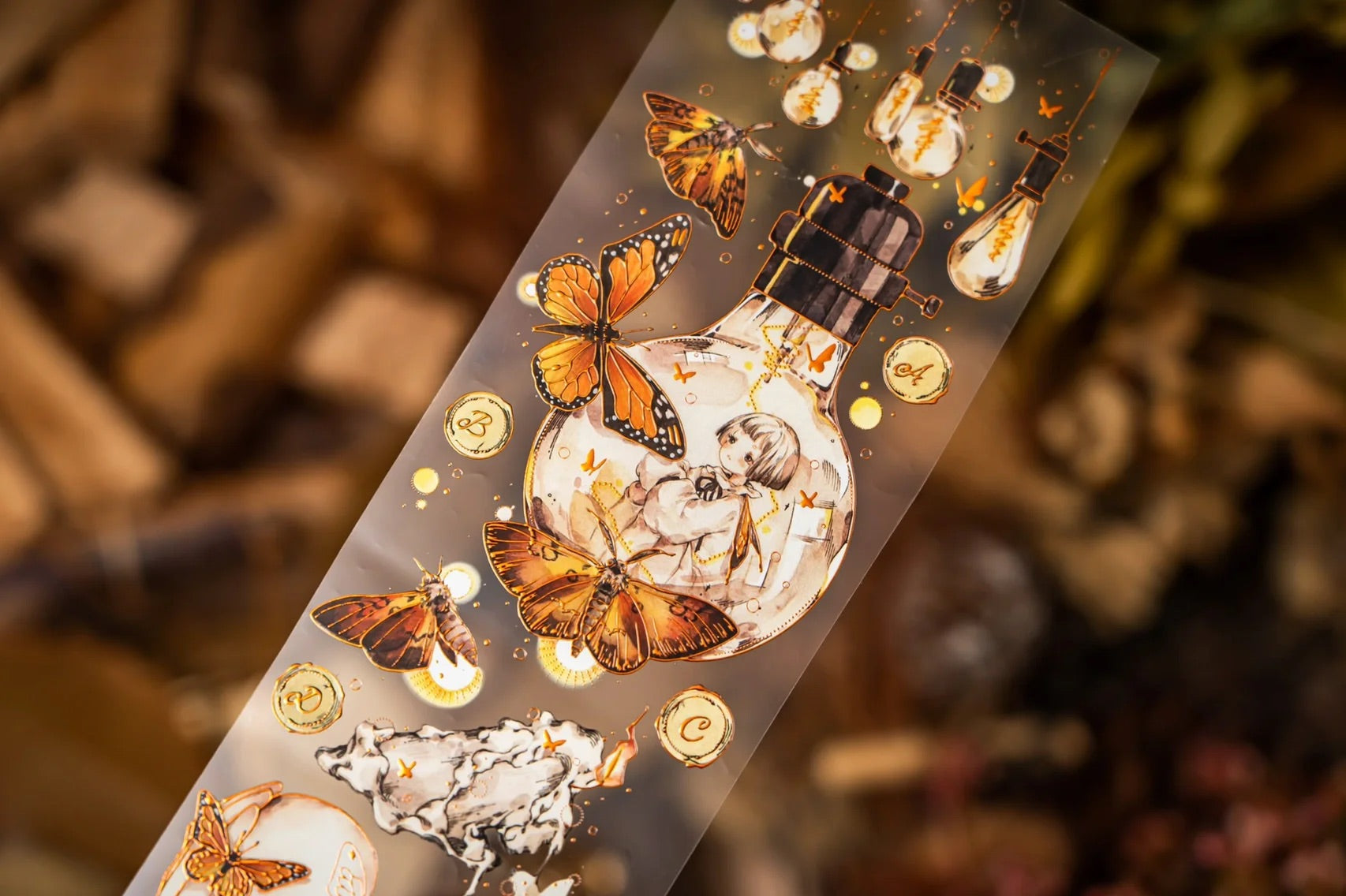 Butterfly Box Special Ink PET Tape