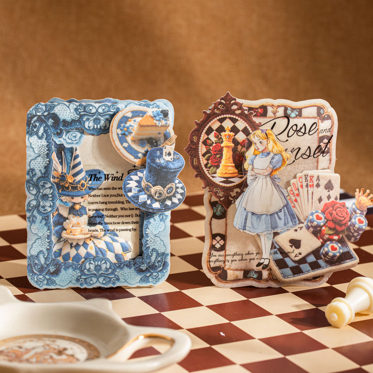 Dream and Alice Paper Sticker