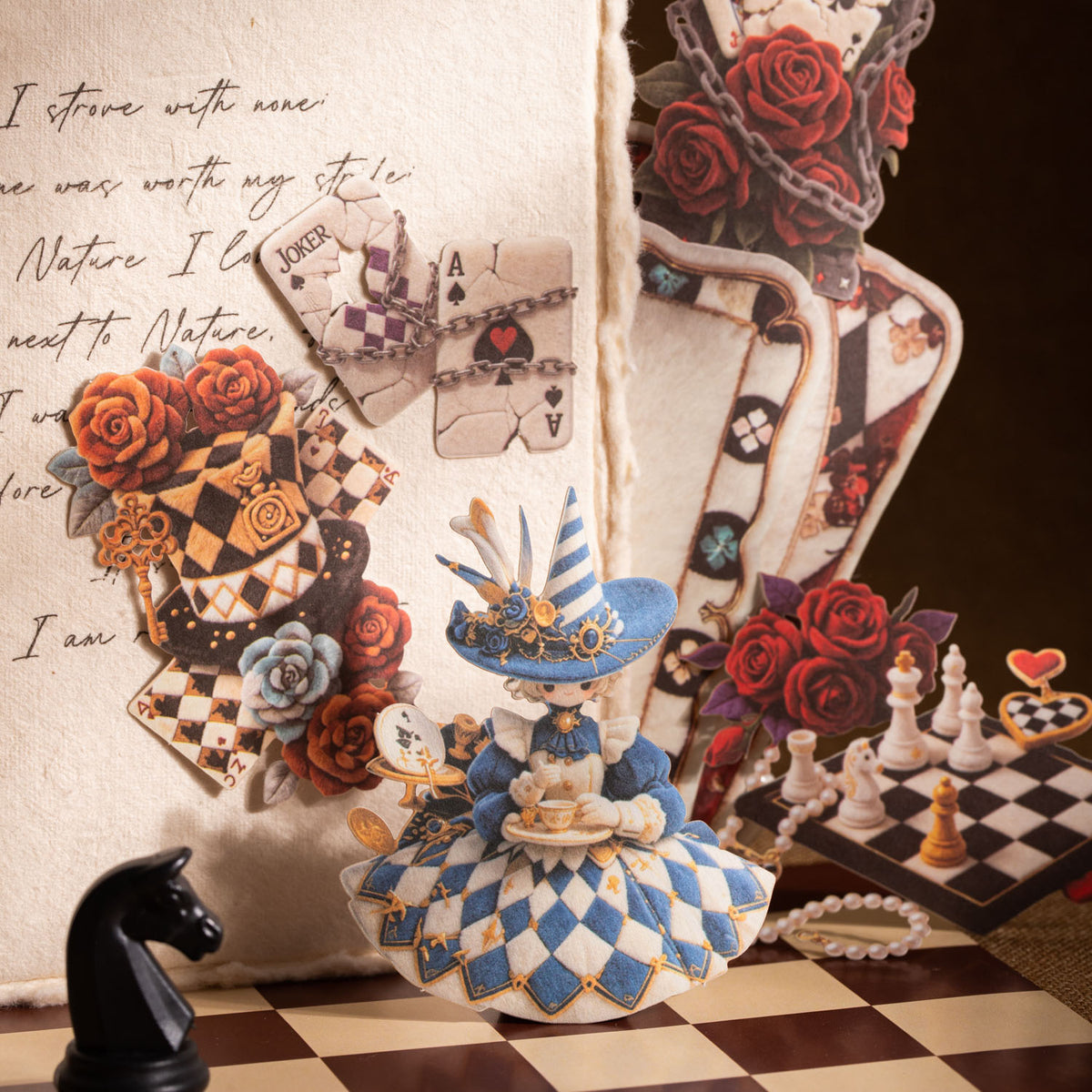 Dream and Alice Paper Sticker