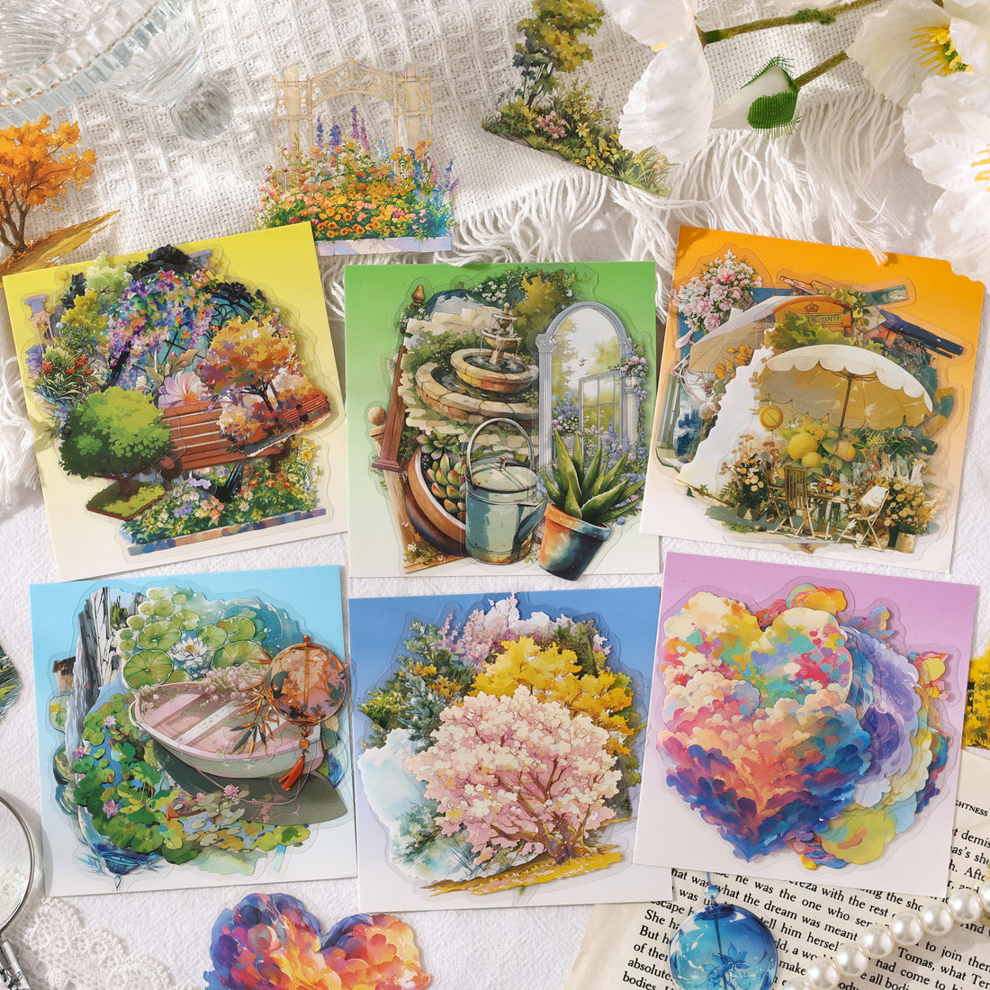 Flower in Another World PET Sticker