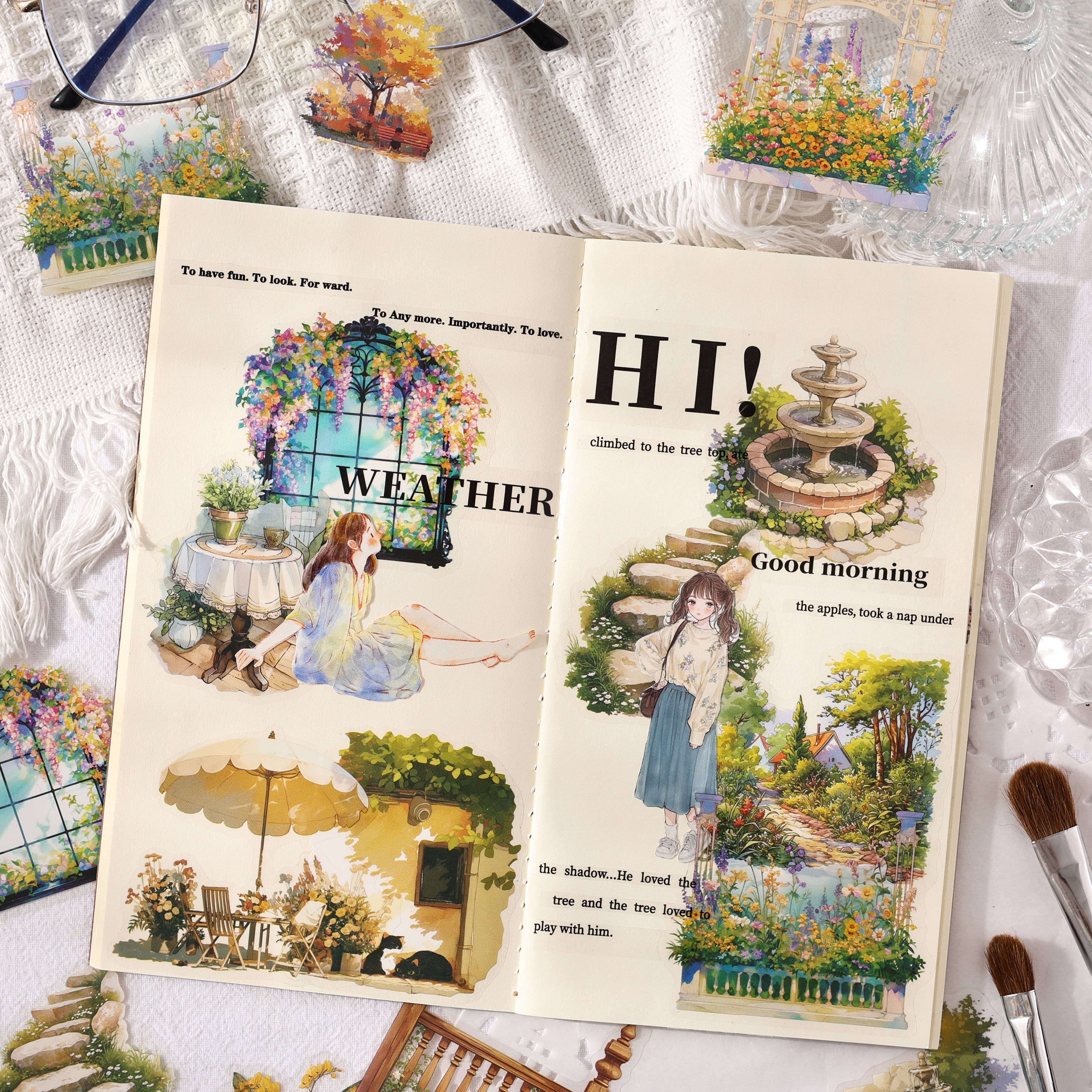 Flower in Another World PET Sticker