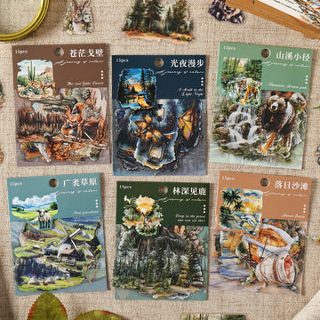 Nature Journey PET Sticker