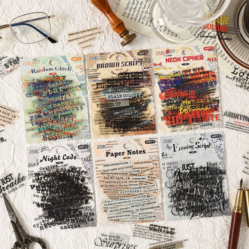 Whispers Among the Words Sticker