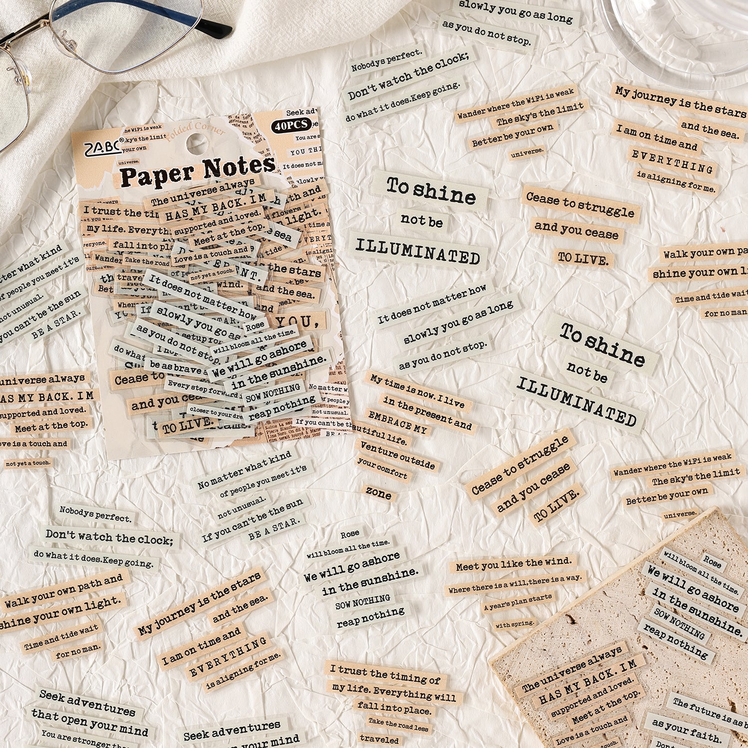 Whispers Among the Words Sticker