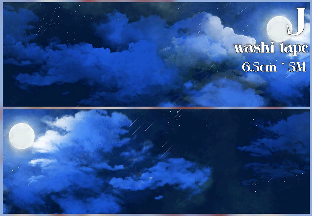 【ZERO】About Night Landscaping Tape(34 Styles)(Whole Roll Tape)