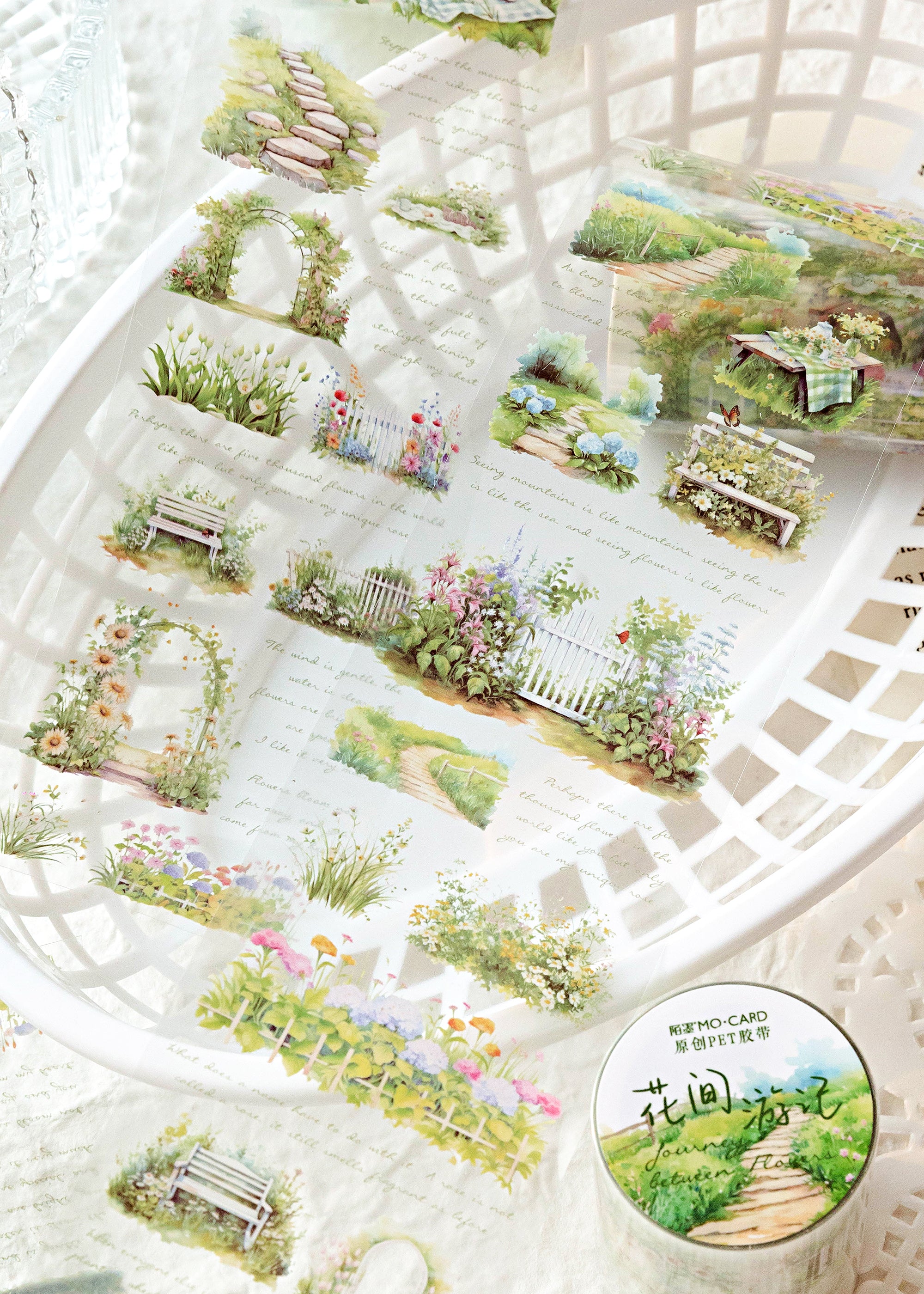 Mountain and Rural Landscape Tape