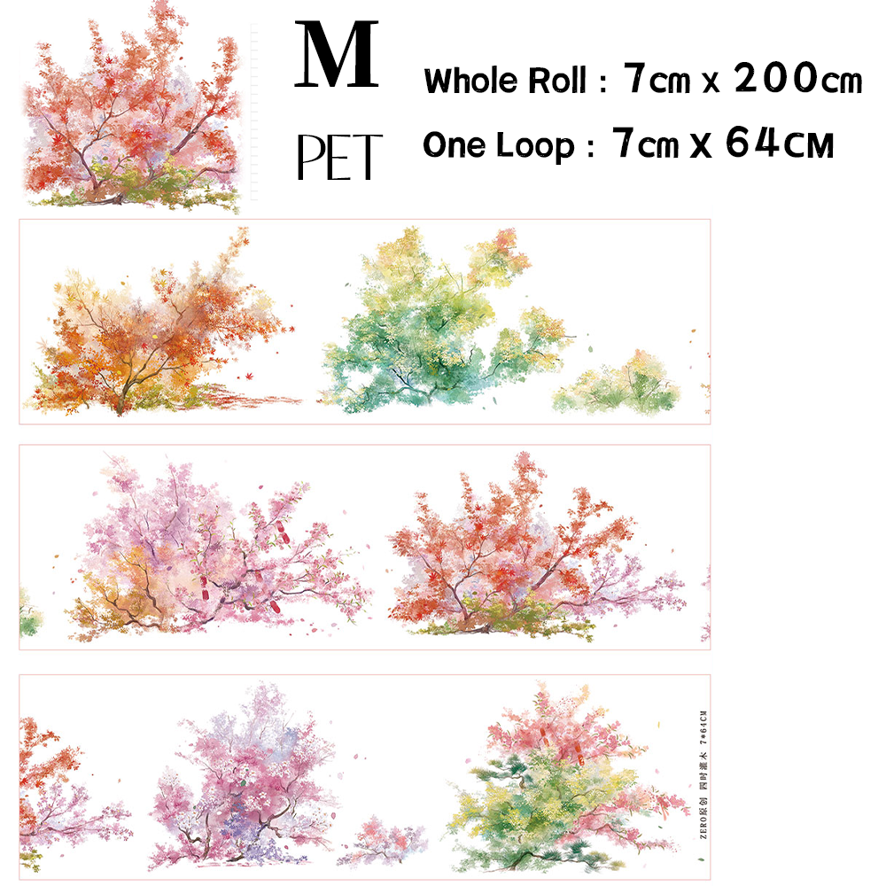 The branches of the Trees PET Tape