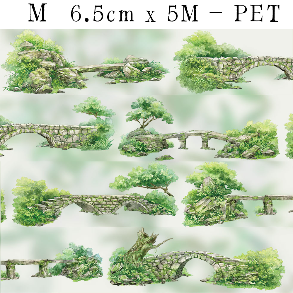 【ZERO】Roads/Walls/Floor/Steps Landscaping Tape (67 Styles) (Whole Roll Tape)