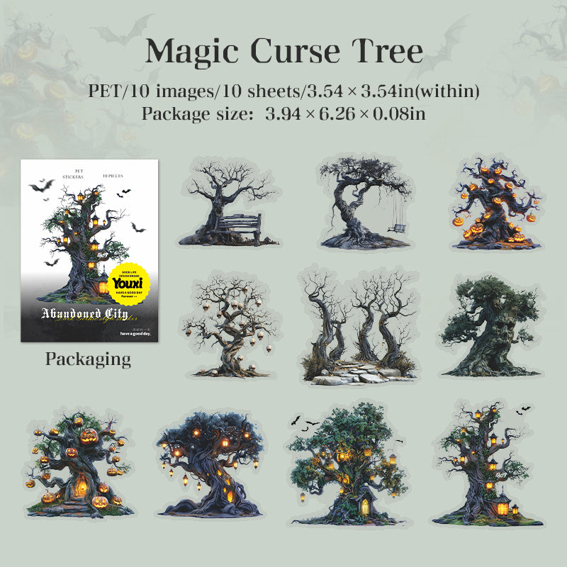 Abandoned City PET Sticker