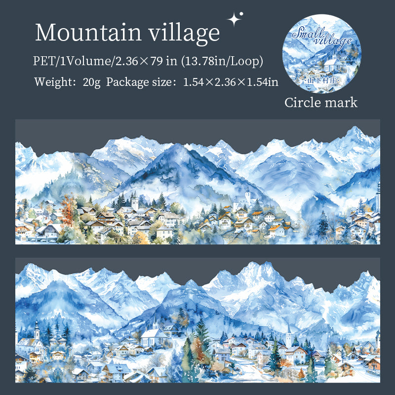 Small Village PET Tape