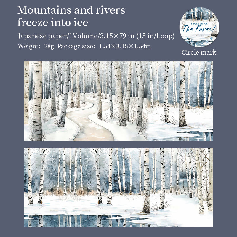 Secrets of the forest Washi Tape