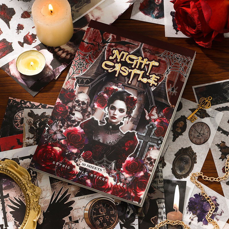 Night Castle Sticker Book