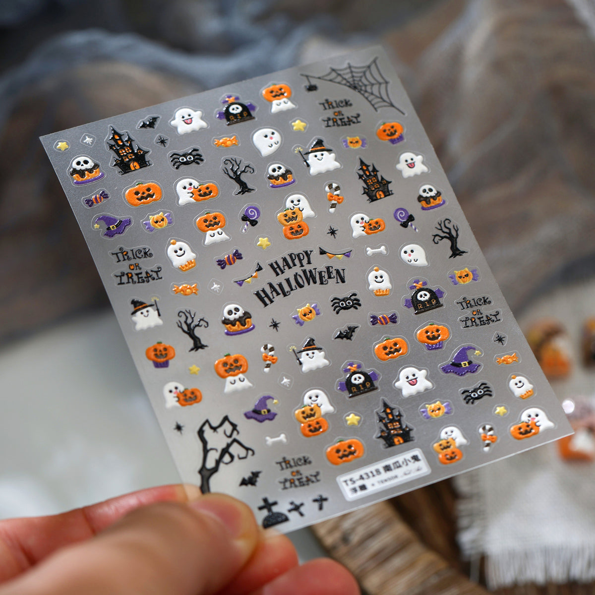 Halloween-themed Mini Stickers