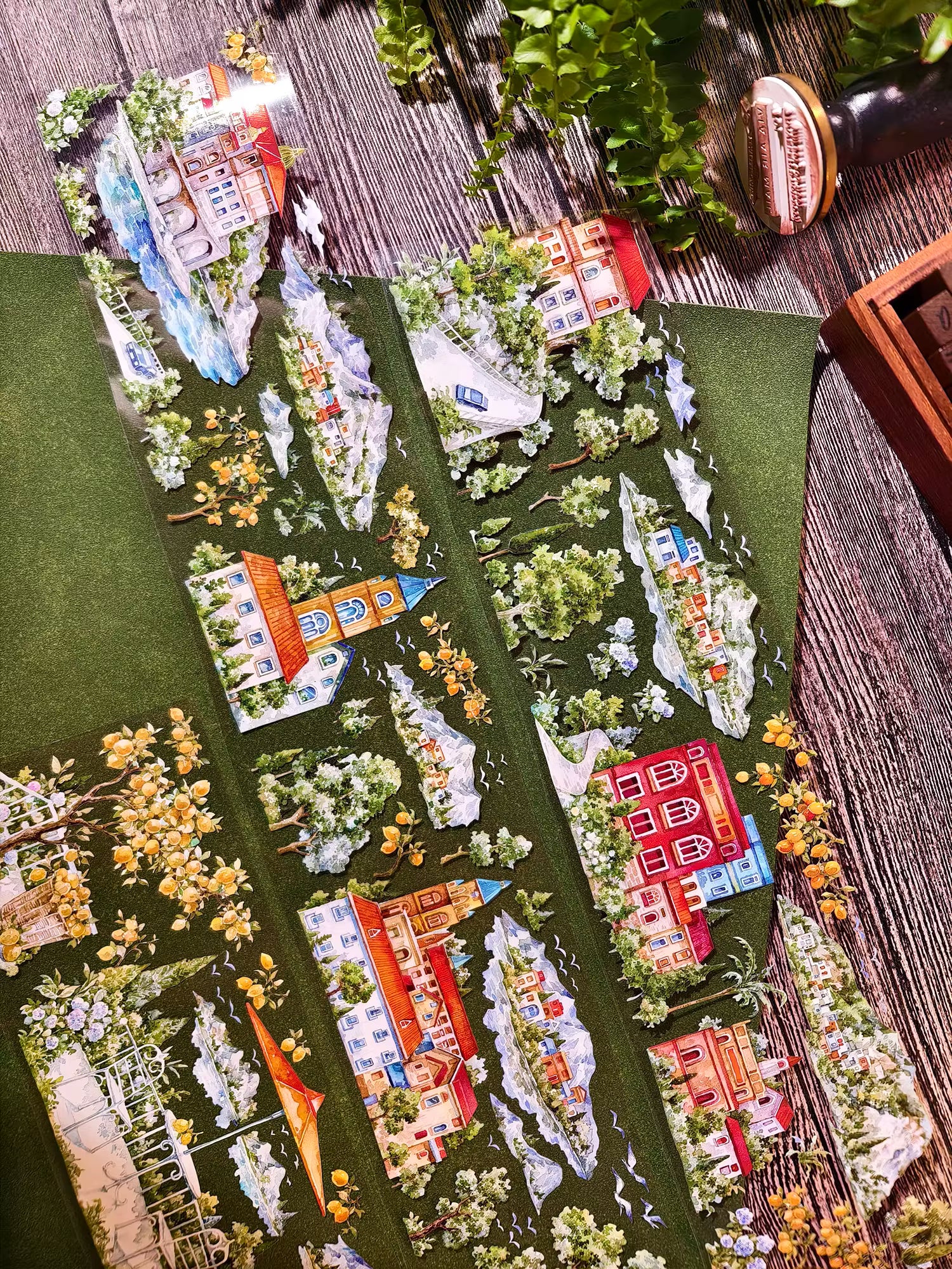 【HZTM】Global Cityscapes Landscaping Tape ( 10 Styles )