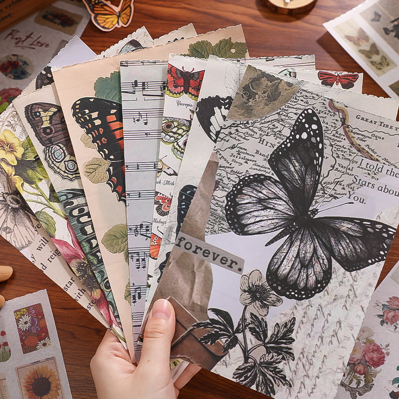 Fluttering As Butterfly Sticker Book