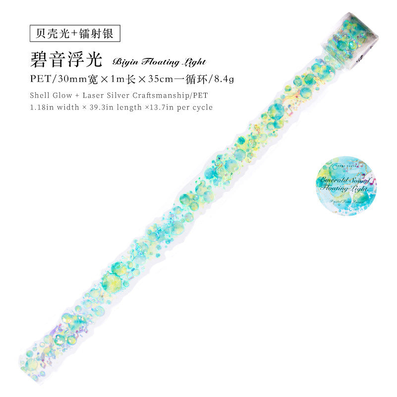 Dreamscape of Shimmering Light PET Tape