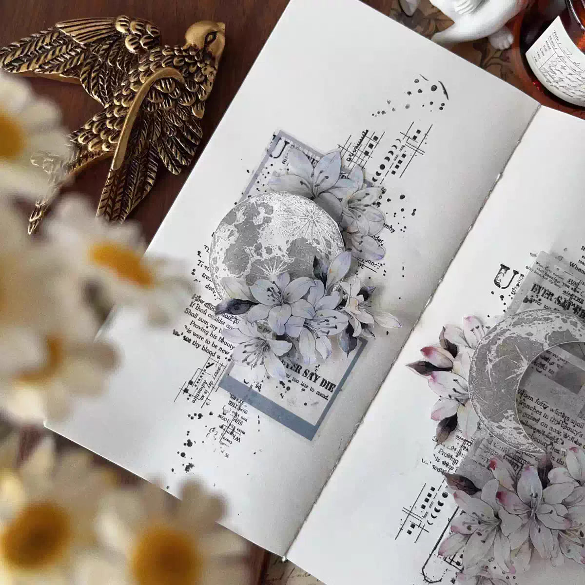 White Lily Flower Tape (5cm*100cm)