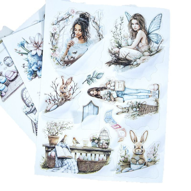 Vintage Sticker Book Vol.16