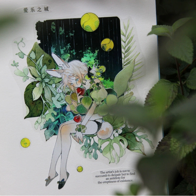 【MOOD】Mountain Elf Character PET Tape